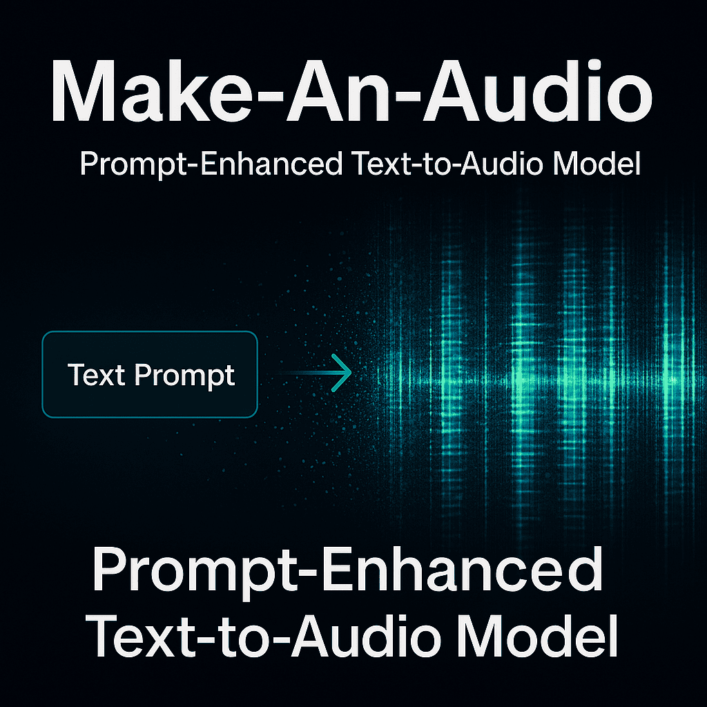 Make‑An‑Audio: Prompt‑Enhanced Diffusion Model for Text‑to‑Audio Generation